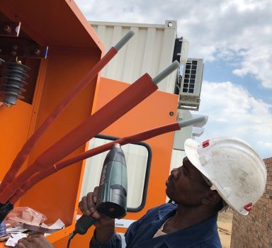 Install power measurement meters